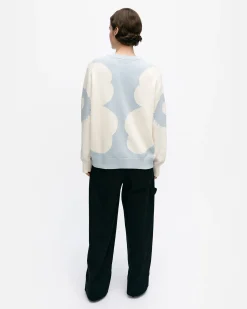 Vaatteet Marimekko Neuleet^Arkki Heijastus Unikko Puuvillaneulepusero