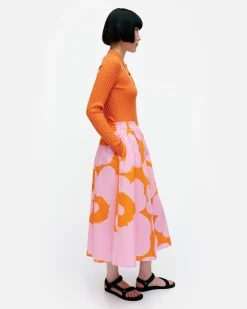 Vaatteet Marimekko Hameet^Garrel Unikko Puuvillapopliinihame