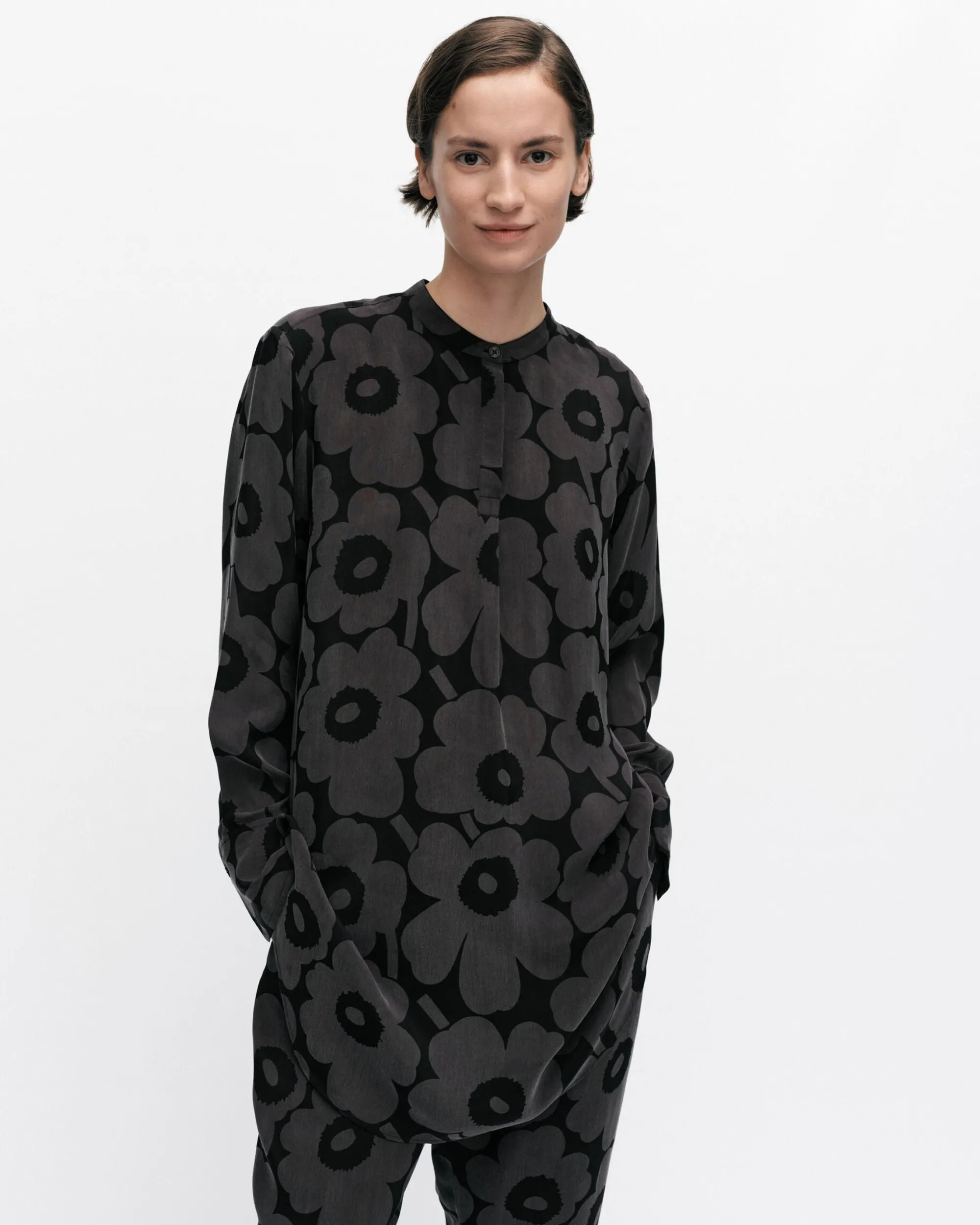 Vaatteet Marimekko Paidat Ja Tunikat^Hurmaava Unikko Kupropaita