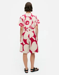 Vaatteet Marimekko Housut^Hyu00F6Ky Unikko Puuvillapellavashortsit