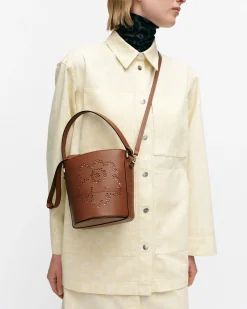 Laukut Marimekko Kasilaukut^Imprint Small Bucket Unikko Olkalaukku