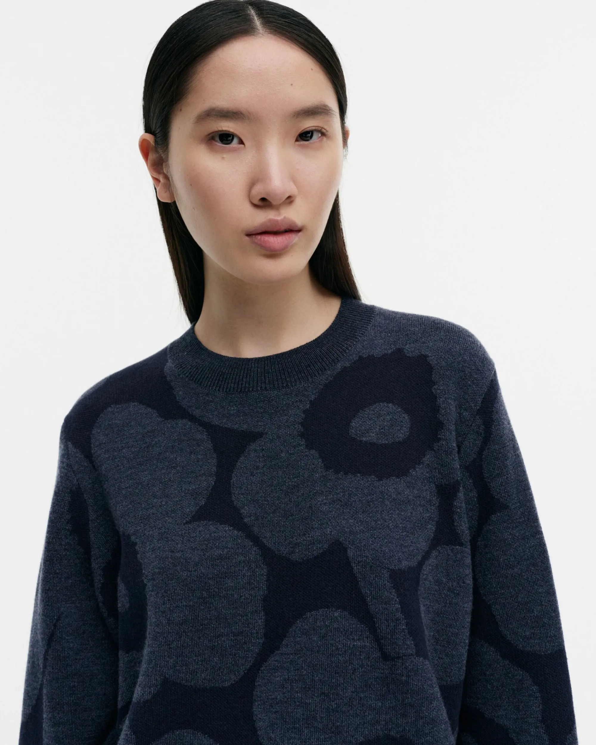 Vaatteet Marimekko Neuleet^Kalotti Unikko Villaneulepusero