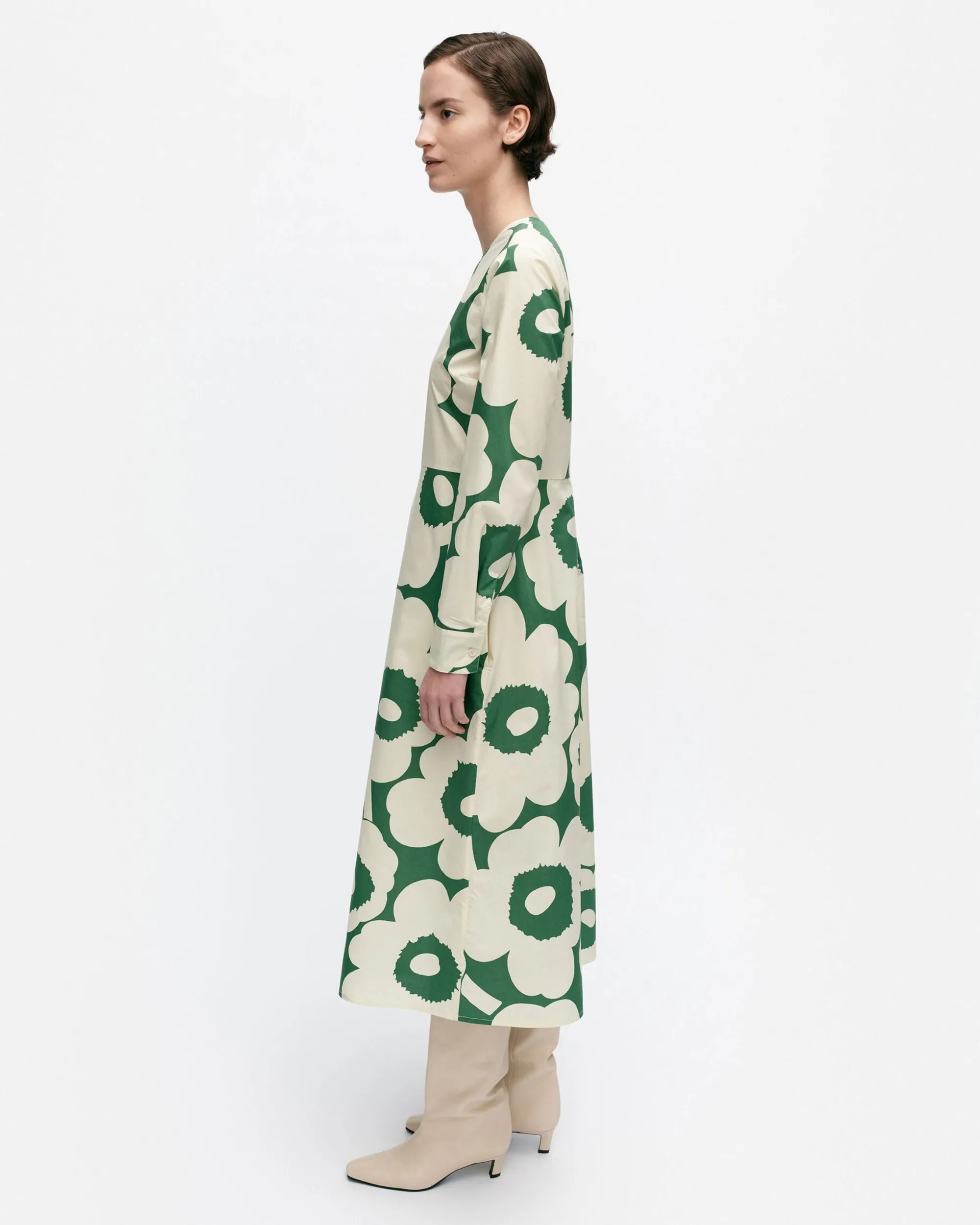 Vaatteet Marimekko Mekot^Katse Unikko Puuvillapopliinimekko