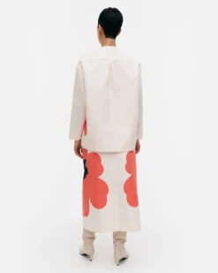 Vaatteet Marimekko Paidat Ja Tunikat^Kerran Heijastus Unikko Puuvillapellavapaita