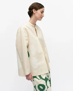 Vaatteet Marimekko Paidat Ja Tunikat^Kerran Heijastus Unikko Puuvillapellavapaita