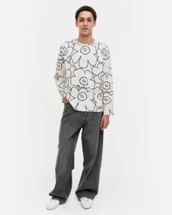 Vaatteet Marimekko Unisex^Kioski Biitti Pieni Piirto Unikko Trikoopaita