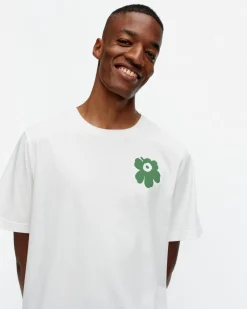 Vaatteet Marimekko Unisex^Kioski Embla Unikko Placement T-Paita