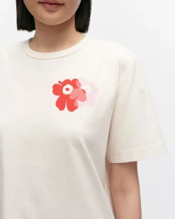 Vaatteet Marimekko Paidat Ja Tunikat^Kioski Erna Lempi Unikko Placement T-Paita