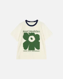 Vaatteet Marimekko Paidat Ja Tunikat^Kioski Erna Unikko Placement T-Paita