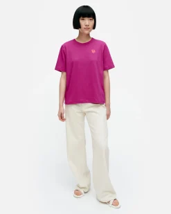 Vaatteet Marimekko Paidat Ja Tunikat^Kioski Erna Unikko Placement T-Paita