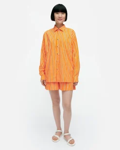 Vaatteet Marimekko Unisex^Kioski Jokapoika Puuvillapaita