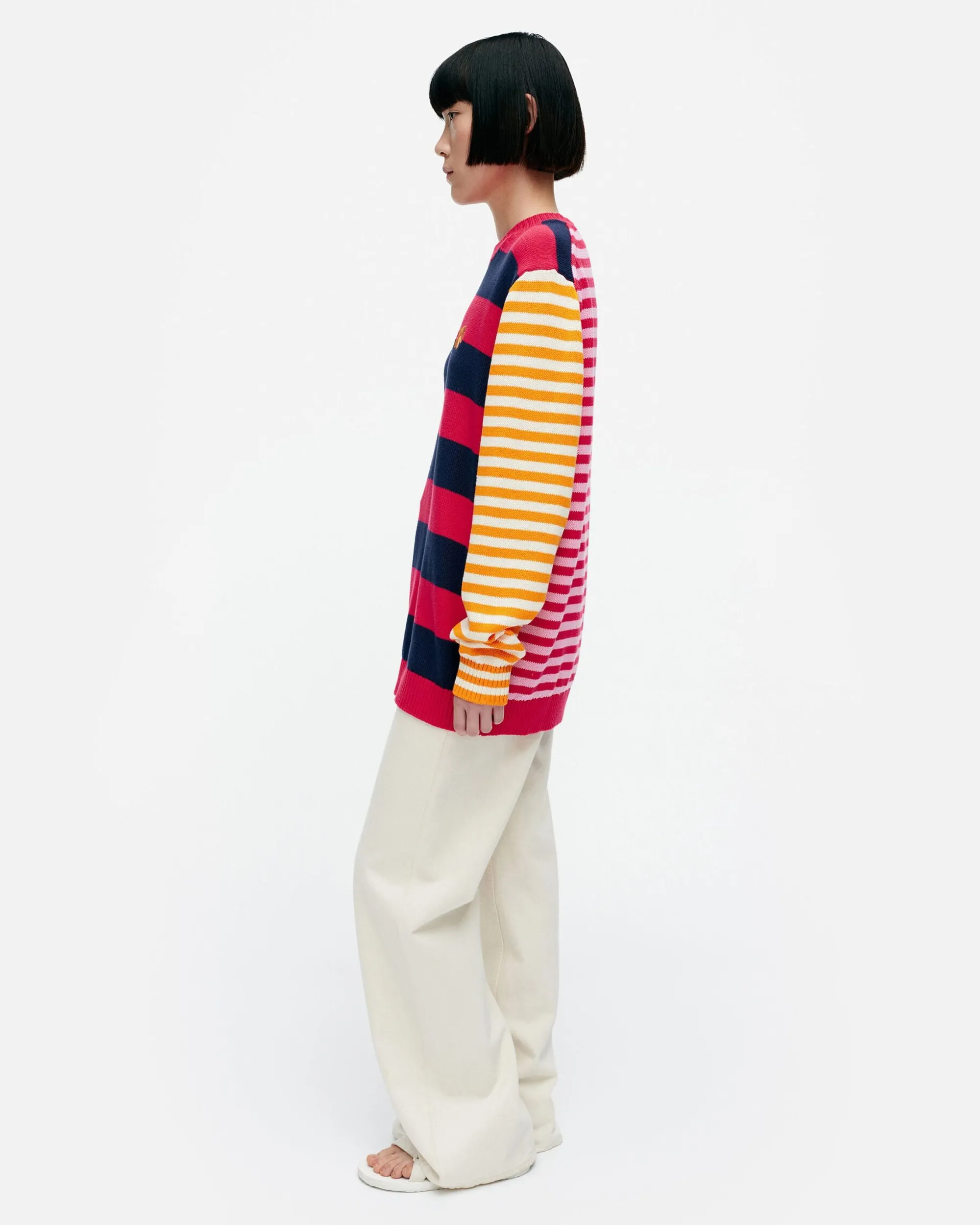 Vaatteet Marimekko Neuleet^Kioski Kesu00E4Koju Maalis Patja Puuvillaneulepaita