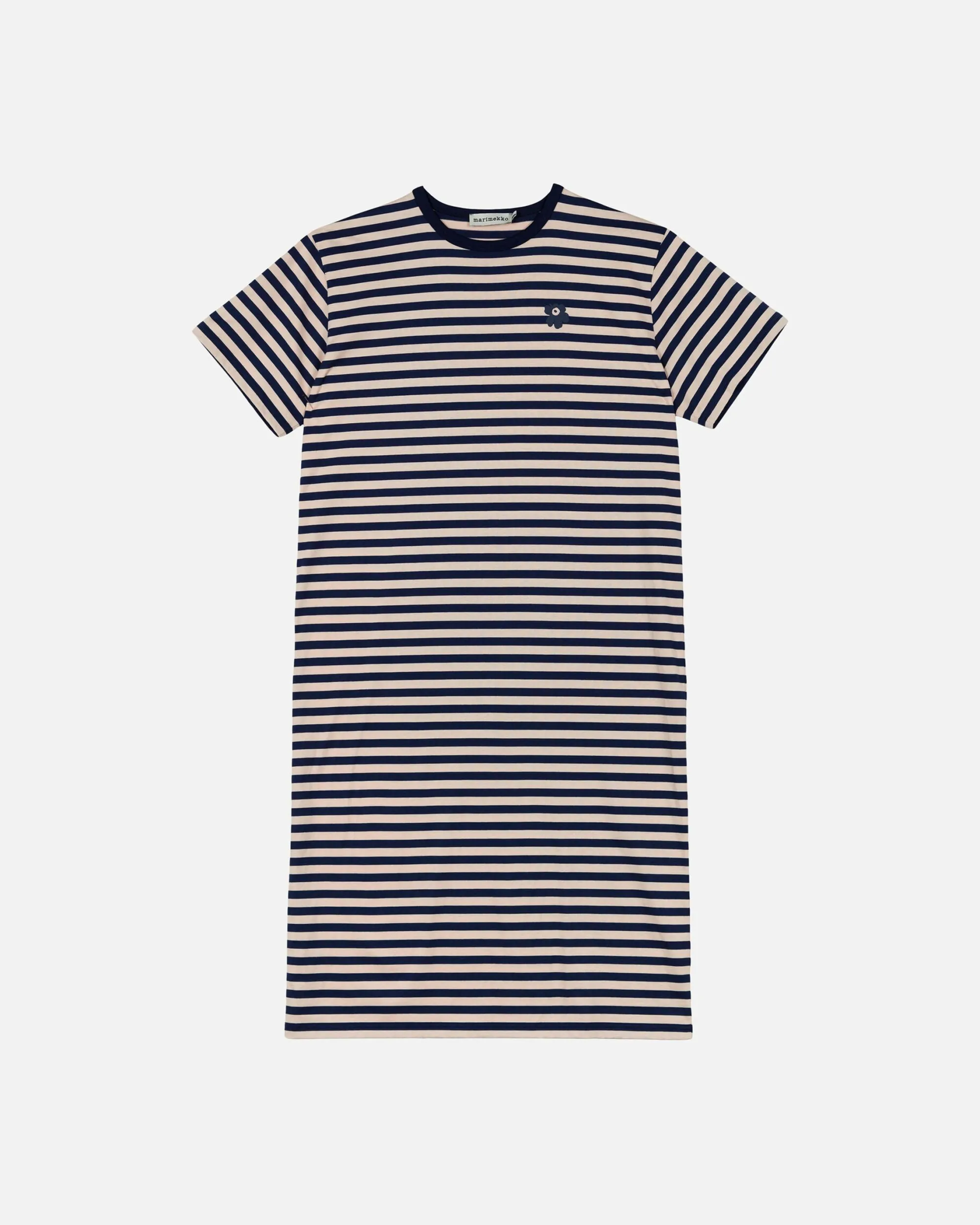 Vaatteet Marimekko Mekot^Kioski Tasaraita Oversized Trikoomekko