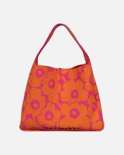 Laukut Marimekko Olkalaukut^Knitted Bag Large Unikko Olkalaukku