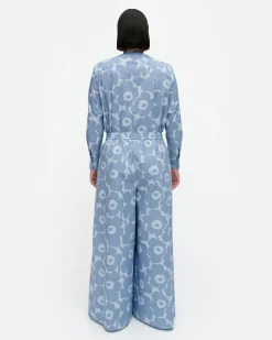 Vaatteet Marimekko Housut^Kohti Unikko Puuvillapopliinihousut