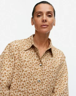 Vaatteet Marimekko Paidat Ja Tunikat^Kukkein Unikko Puuvillahaalari