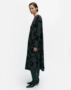 Vaatteet Marimekko Mekot^Lehtokielo Unikko Trikoomekko