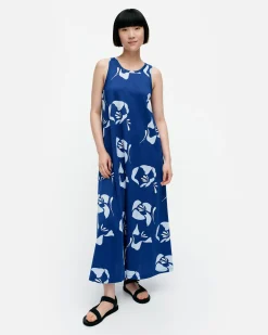 Vaatteet Marimekko Mekot^Liplatus Helakka Trikoomekko