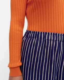 Vaatteet Marimekko Housut^Merivirta Piccolo Pellavahousut