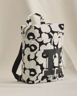 Laukut Marimekko Kangaslaukut^Mono Backpack Unikko Reppu