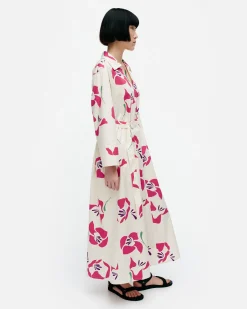 Vaatteet Marimekko Mekot^Perenna Helakka Puuvillapopliinimekko