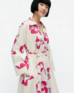 Vaatteet Marimekko Mekot^Perenna Helakka Puuvillapopliinimekko