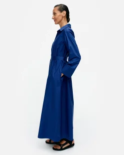 Vaatteet Marimekko Mekot^Perenna Solid Puuvillapopliinimekko