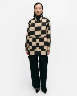 Vaatteet Marimekko Takit Ja Jakut^Potenssi Kukko Ja Kana Puuvillapaitatakki