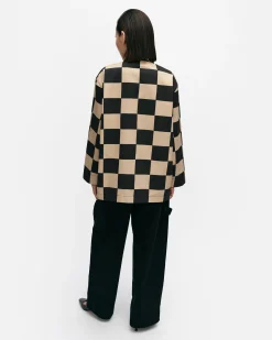 Vaatteet Marimekko Takit Ja Jakut^Potenssi Kukko Ja Kana Puuvillapaitatakki