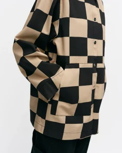 Vaatteet Marimekko Takit Ja Jakut^Potenssi Kukko Ja Kana Puuvillapaitatakki