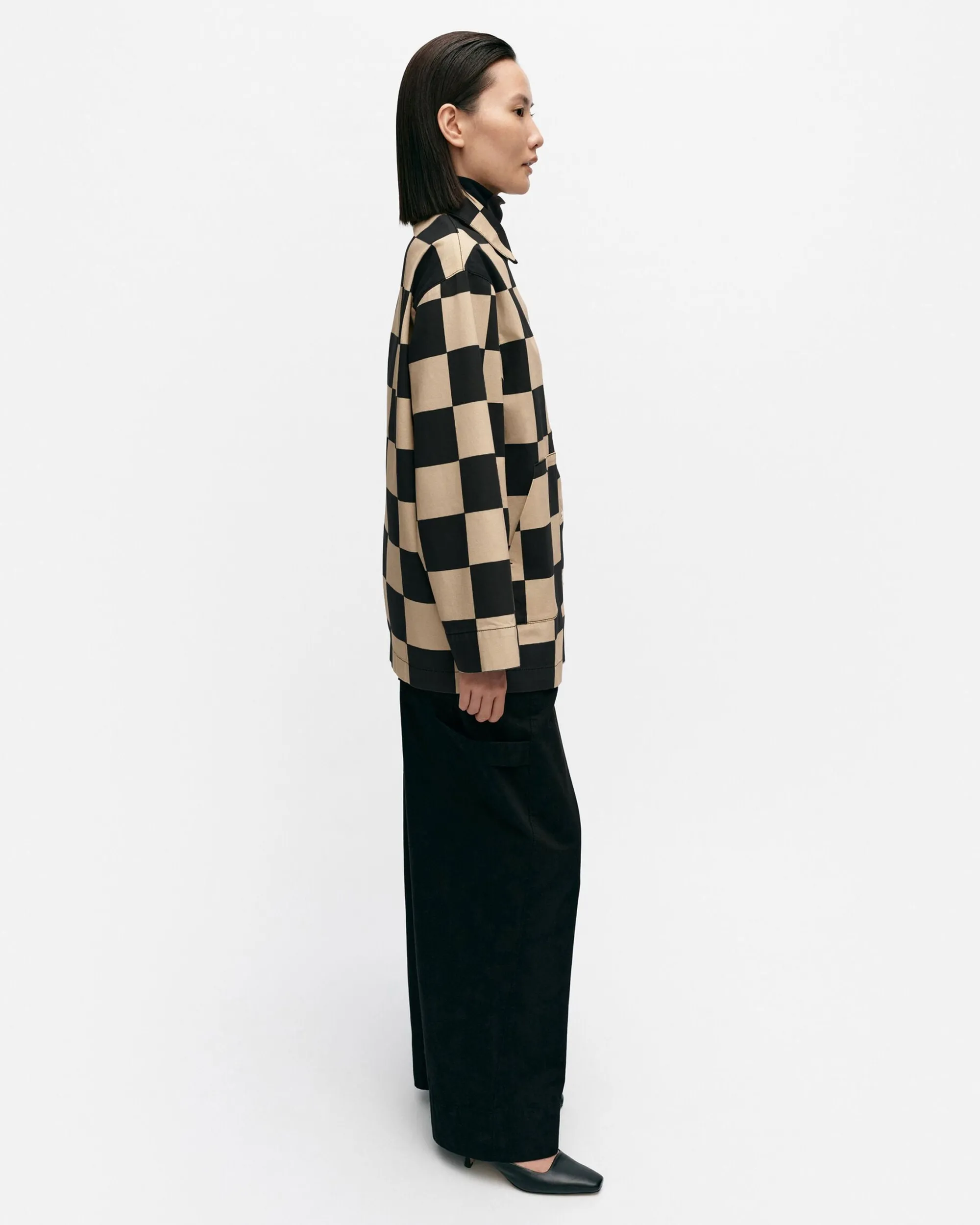 Vaatteet Marimekko Paidat Ja Tunikat^Potenssi Kukko Ja Kana Puuvillapaitatakki