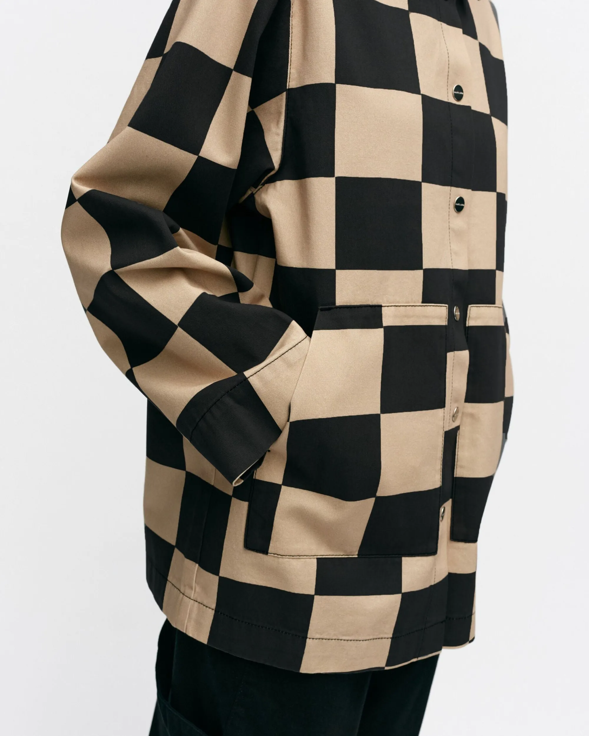 Vaatteet Marimekko Paidat Ja Tunikat^Potenssi Kukko Ja Kana Puuvillapaitatakki