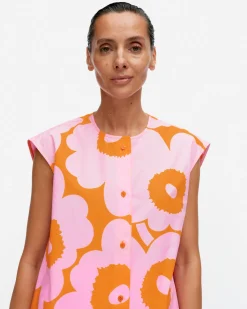Vaatteet Marimekko Paidat Ja Tunikat^Pudas Unikko Puuvillapopliinitunika