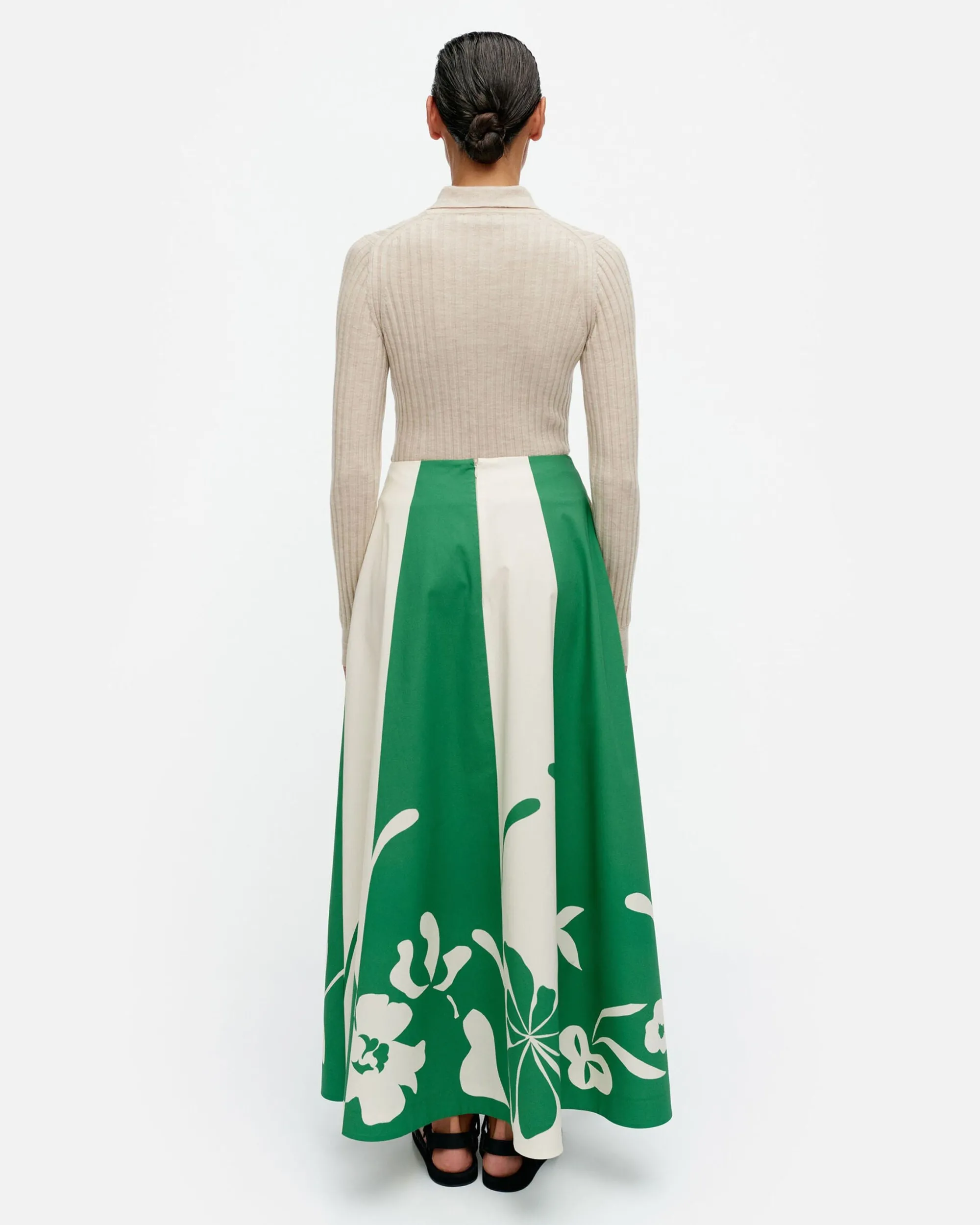 Vaatteet Marimekko Hameet^Ru00F6Nsy Nokturno Puuvillahame