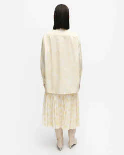 Vaatteet Marimekko Paidat Ja Tunikat^Ruoste Unikko Puuvillapopliinipaita