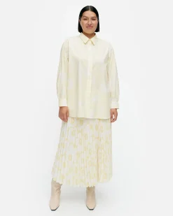 Vaatteet Marimekko Paidat Ja Tunikat^Ruoste Unikko Puuvillapopliinipaita