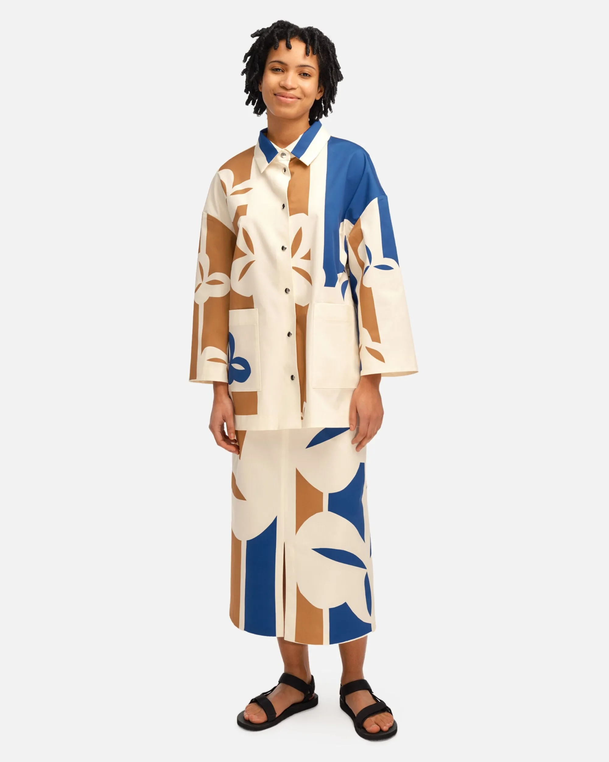 Vaatteet Marimekko Hameet^Suisto Malja Puuvillahame