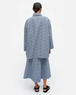 Vaatteet Marimekko Takit Ja Jakut^Sumu Unikko Puuvillapaitatakki
