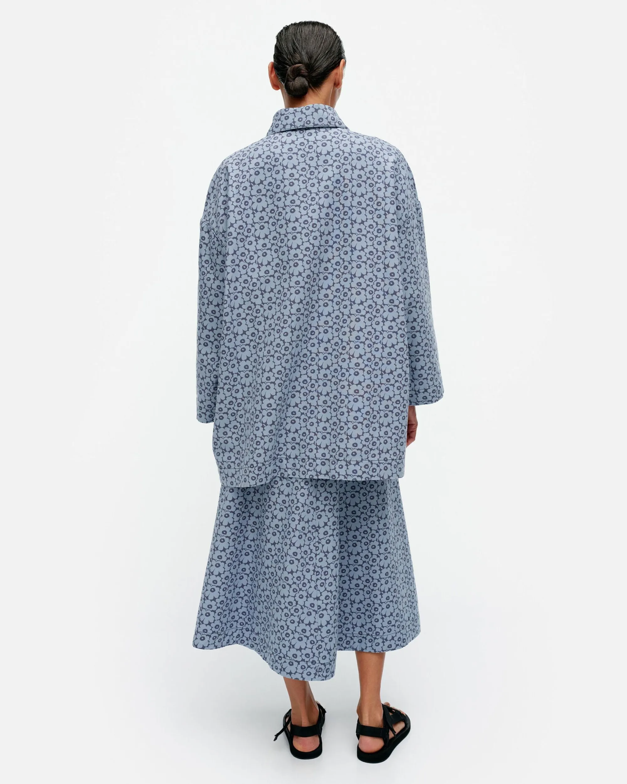 Vaatteet Marimekko Takit Ja Jakut^Sumu Unikko Puuvillapaitatakki