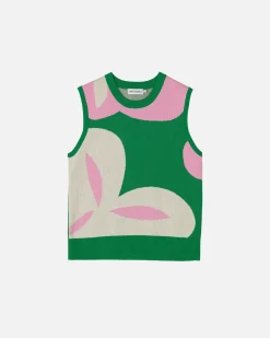 Vaatteet Marimekko Paidat Ja Tunikat^Vesikko Poiminto Puuvillaneuleliivi