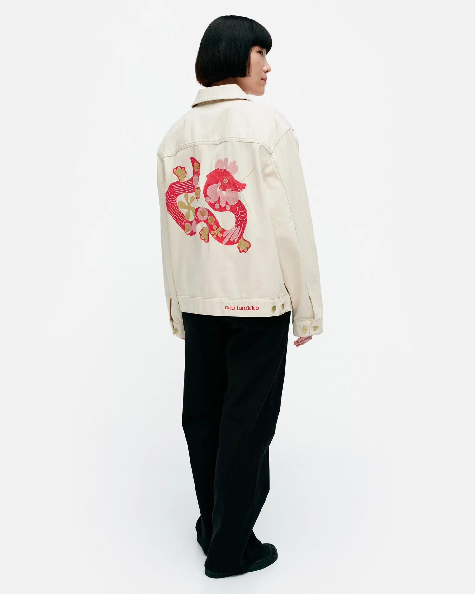 Vaatteet Marimekko Takit Ja Jakut^Ystu00E4Vyys Jalo Farkkutakki